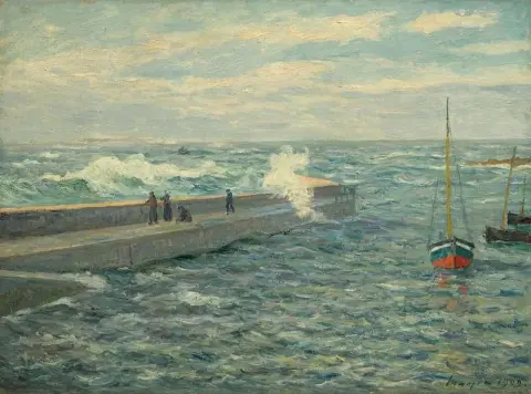 Portivy Morbihan 1909의 부두