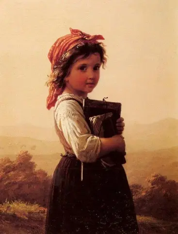Uma pequena colegial 1875