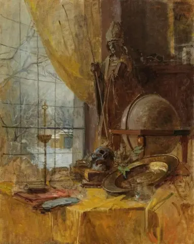 מראה האולפן בערך 1890
