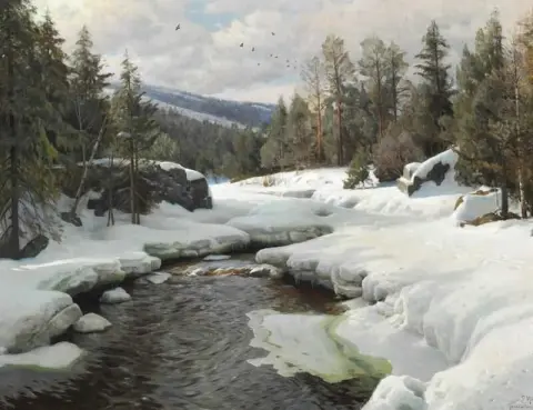 A Day In April With Spring Thaw