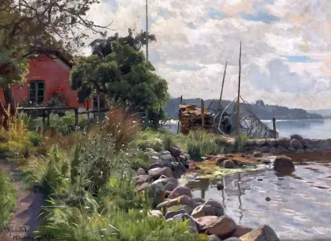 A Fisherman's Cottage At Vejlefjord