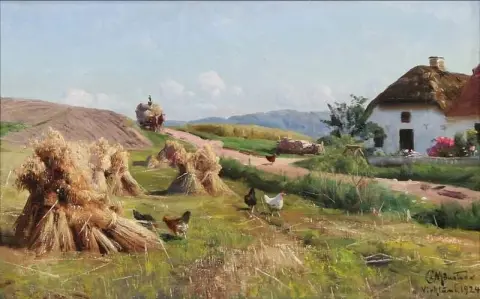 Harvest Scene 1924