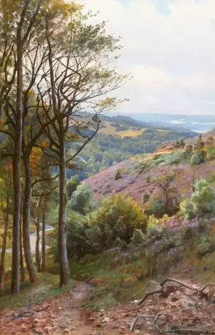 Landscape HimmelbjergetDenmark 1926