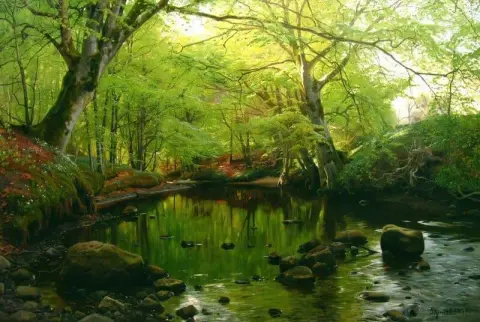 Springtime In The Forest 1895