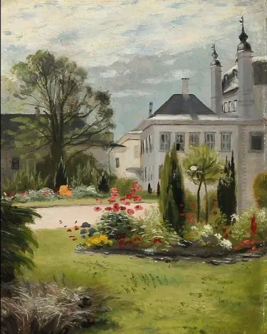 View From Fredensborg Castle 1894