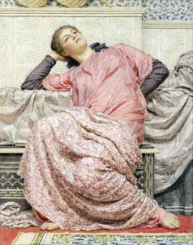 Un libro abierto Hacia 1884