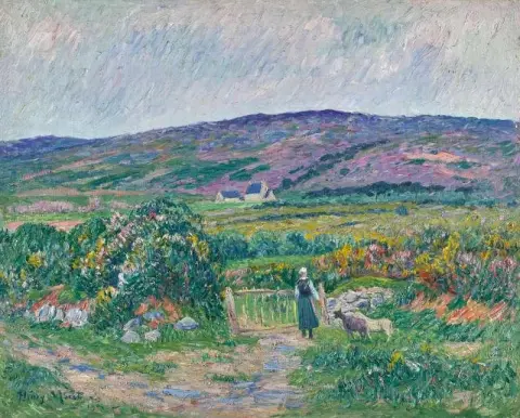 Ennen myrskyä Bretagnen 1904