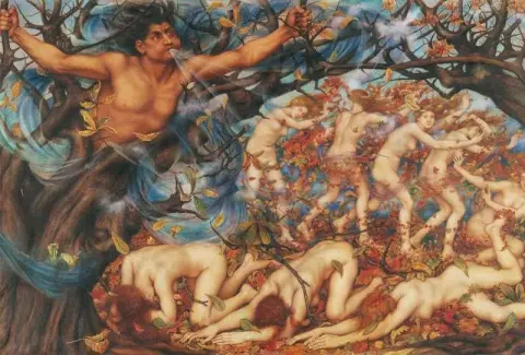 Bóreas y las hojas caídas 1900-19