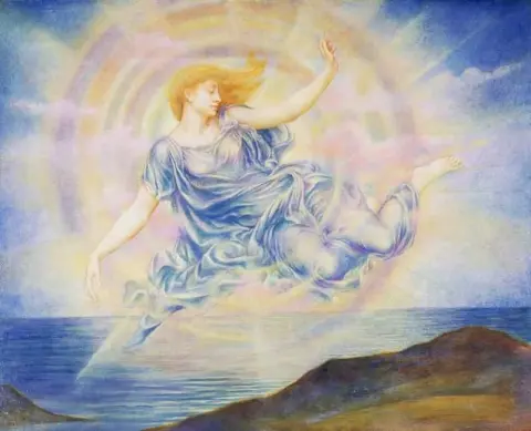 Estrella vespertina sobre el mar 1900-19