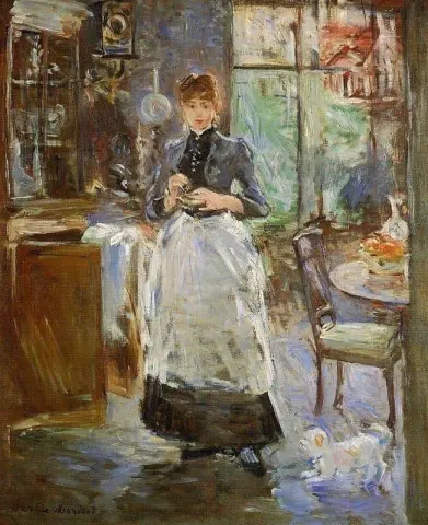 בחדר האוכל 1886