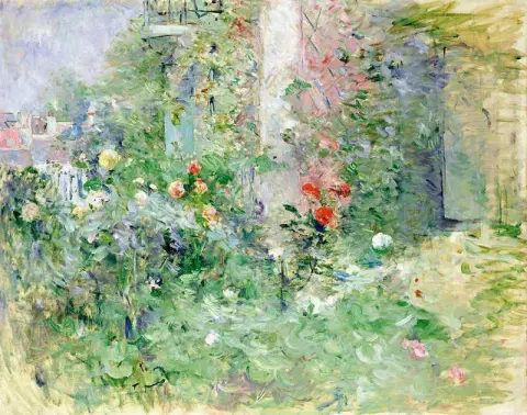 El jardín de Bougival 1884