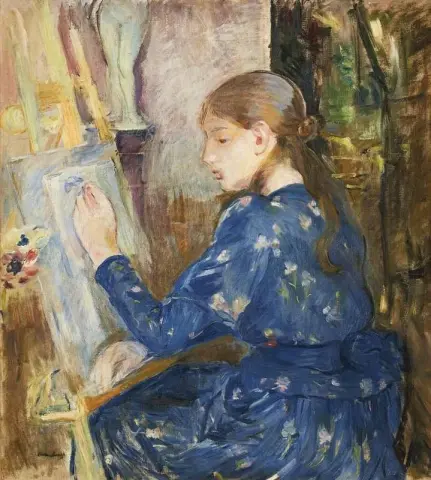 Dibujo De Niña Joven