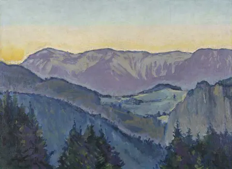 Markhof Im Abendlicht noin 1913
