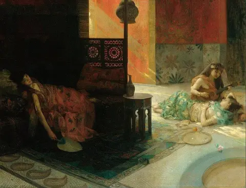 하렘 장면 1884-1900