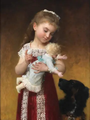 Flickan och dockan 1882