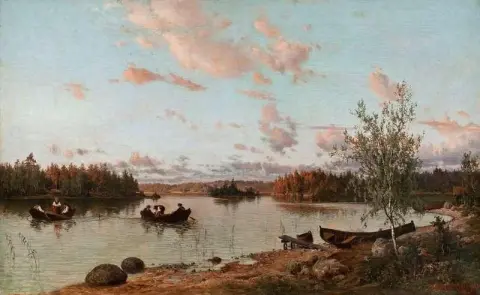 日落河岸 1872