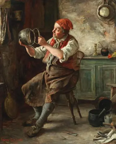A Tinker S Workshop 1884
