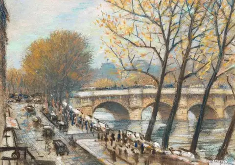 Herfst in Parijs ca. 1936