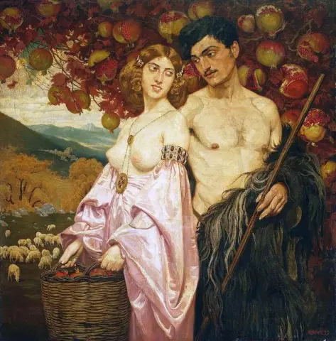 Autoportret Z Sycylijk - Granaty 1913