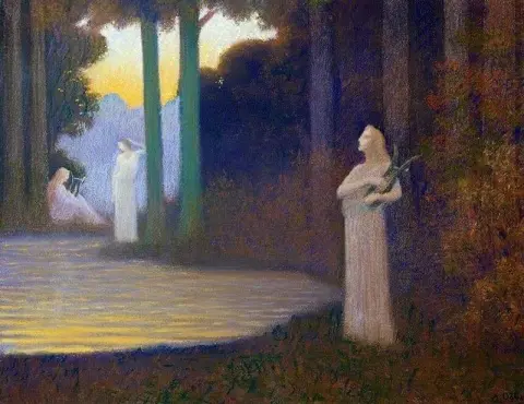 Lirismo nella foresta 1910
