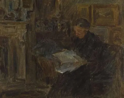 La madre dell'artista, 1900 circa