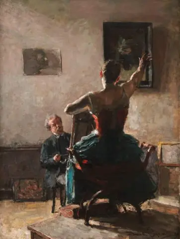 Laying 1890