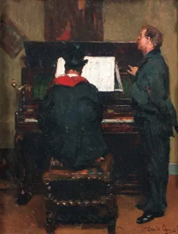 The Musician Painter 1874
