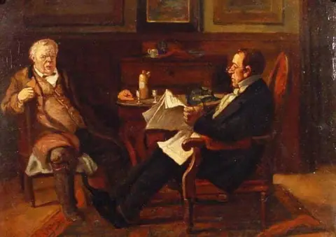 Men Having A Drink