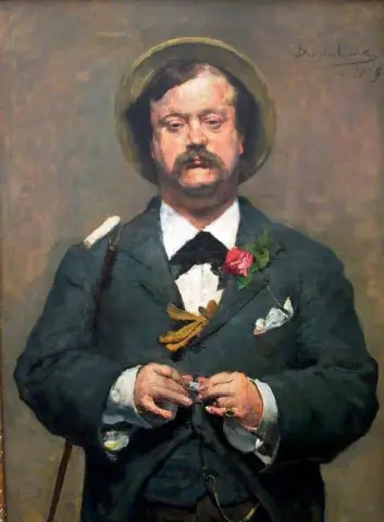 Portrait Of Pieter Oyens 1872