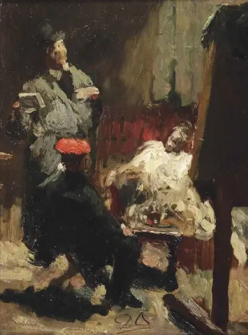 The Visit Ca. 1871