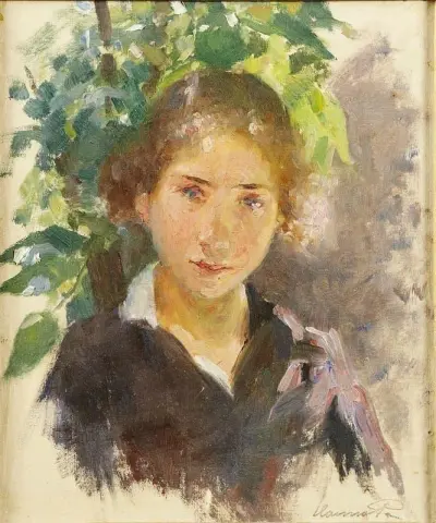 Aka Portrait Of A Young Girl