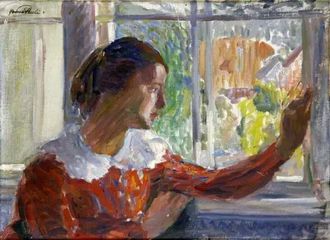 Girl At The Window