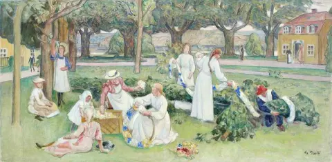 Studie bis Mittsommer ca. 1901