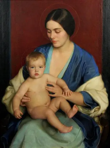 En modern Madonna ca 1932