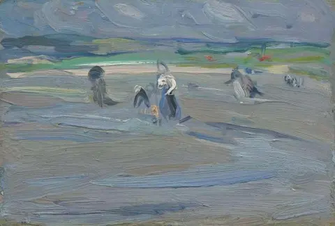 해안의 인물들(약 1903년)