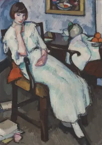 백인 소녀.1922