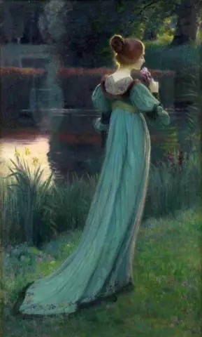 Recordando junto al estanque 1893