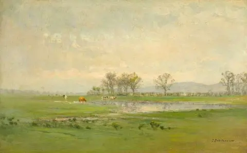 Hamlet Les Houklpays i bakgrunnen