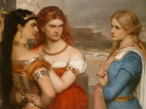 De drie dochters van koning Lear 1875 76