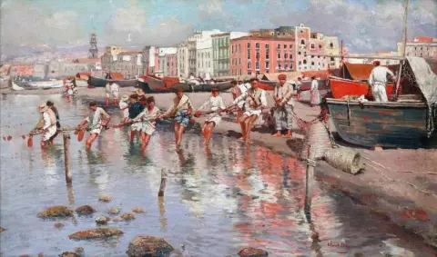 그물 운반