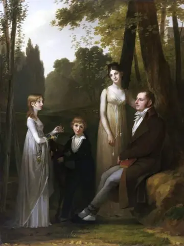 Rutger Jan Schimmelpenninck와 그의 가족