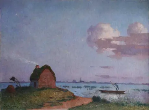 Hämärä Brieressä noin 1910