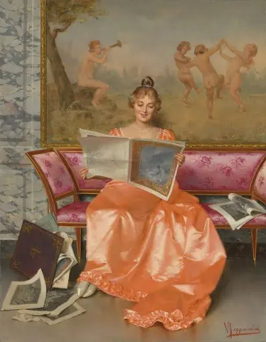 Ein Kunstjournal lesen