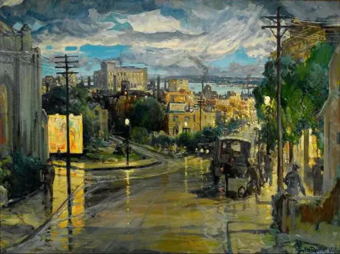 Tarde lluviosa 1937