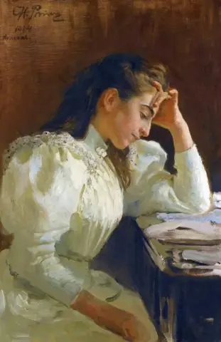Porträtt av en napolitansk flicka 1894