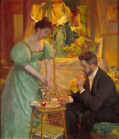 Målarna Juliette och Rodolphe Wytsman