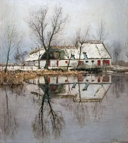 A Day In March At The Pond