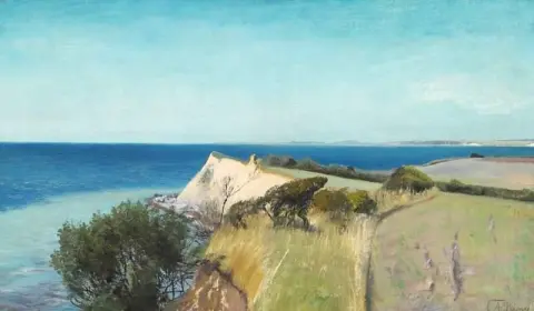 Cliff At The Island Eno 1896