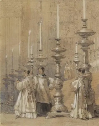 Catedral de Sevilla España 1833