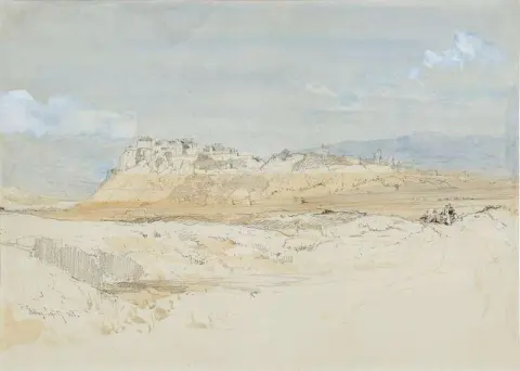 Castillo de Stirling Escocia 1848